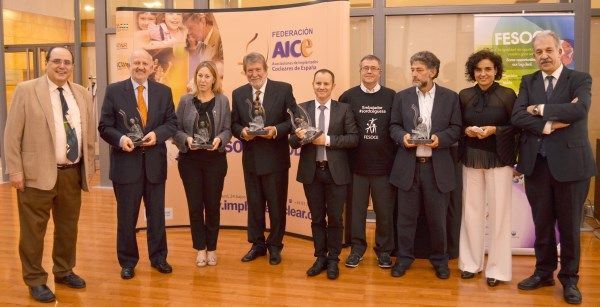 Foto de familia Premios AICE y Premios FESOCE 2013